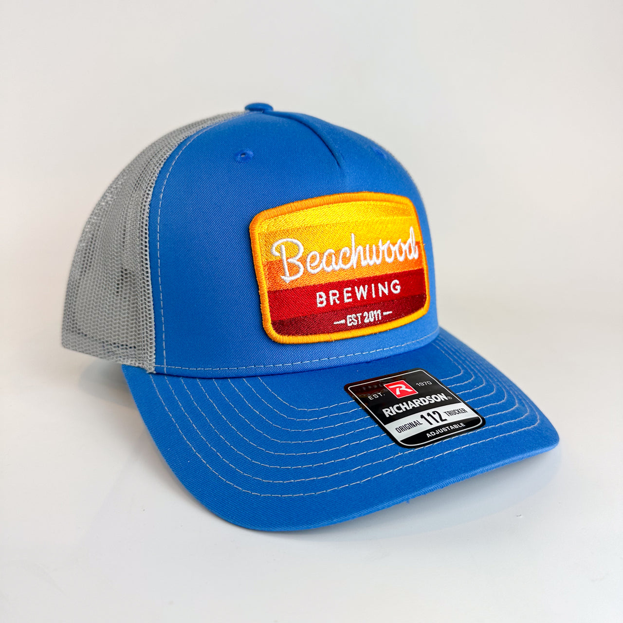 Richardson Sunset Patch Hat in Cobalt